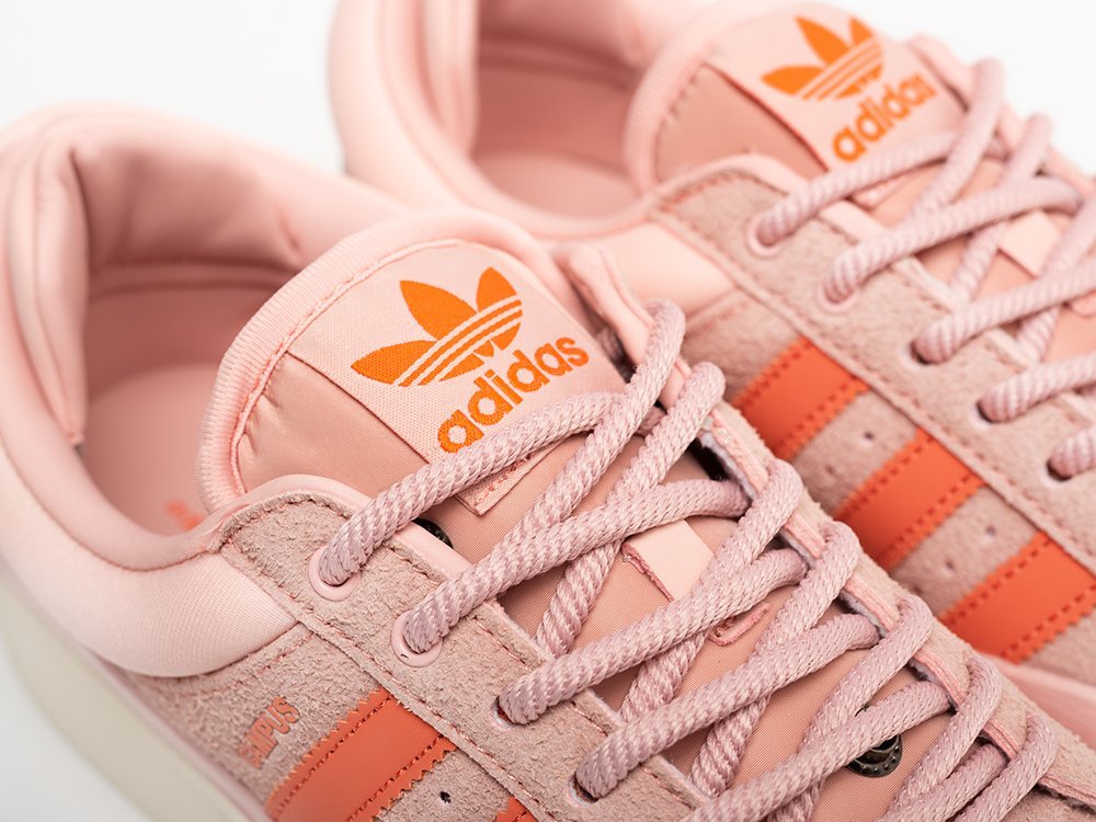 Adidas Bad Bunny x Campus WMNS розовые замша женские (AR31044) - фото 8