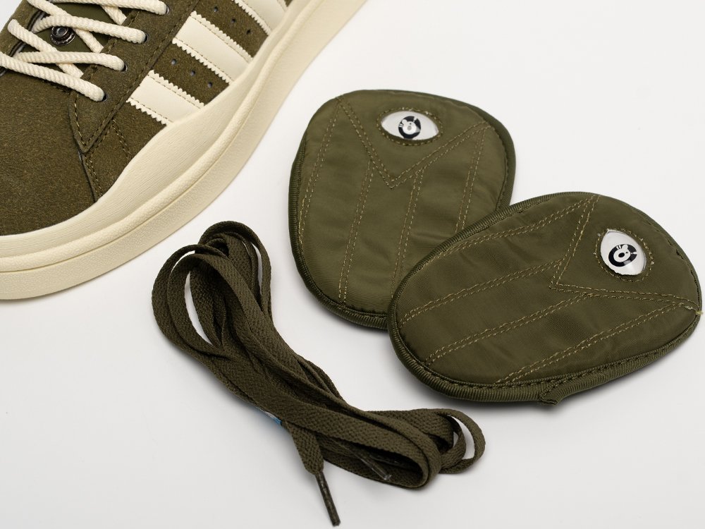 Adidas Bad Bunny x Campus WMNS зеленые замша женские (AR31046) - фото 10 Adidas Bad Bunny x Campus WMNS зеленые замша женские (AR31046) - фото 10