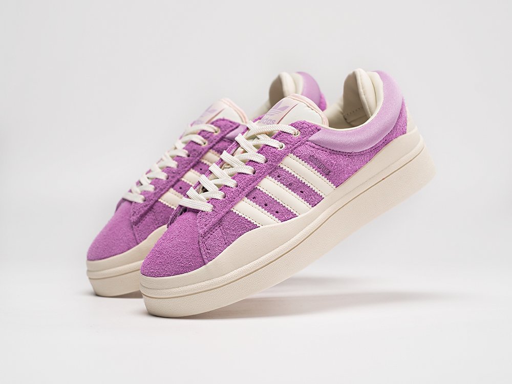 Adidas Bad Bunny x Campus WMNS фиолетовые замша женские (AR31048) - фото 2 Adidas Bad Bunny x Campus WMNS фиолетовые замша женские (AR31048) - фото 2