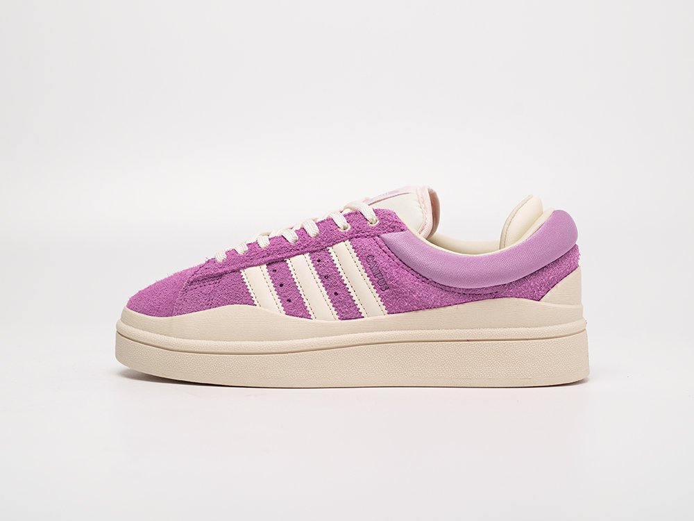 Adidas Bad Bunny x Campus WMNS фиолетовые замша женские (AR31048) - фото 1 Adidas Bad Bunny x Campus WMNS фиолетовые замша женские (AR31048) - фото 1