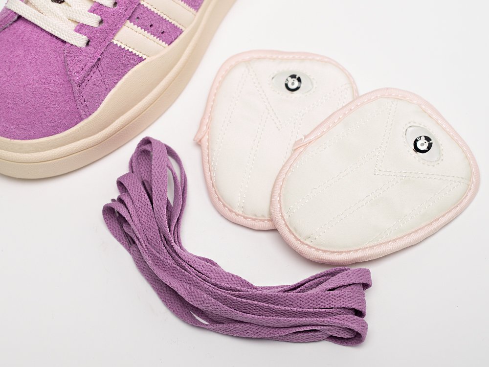 Adidas Bad Bunny x Campus WMNS фиолетовые замша женские (AR31048) - фото 10 Adidas Bad Bunny x Campus WMNS фиолетовые замша женские (AR31048) - фото 10