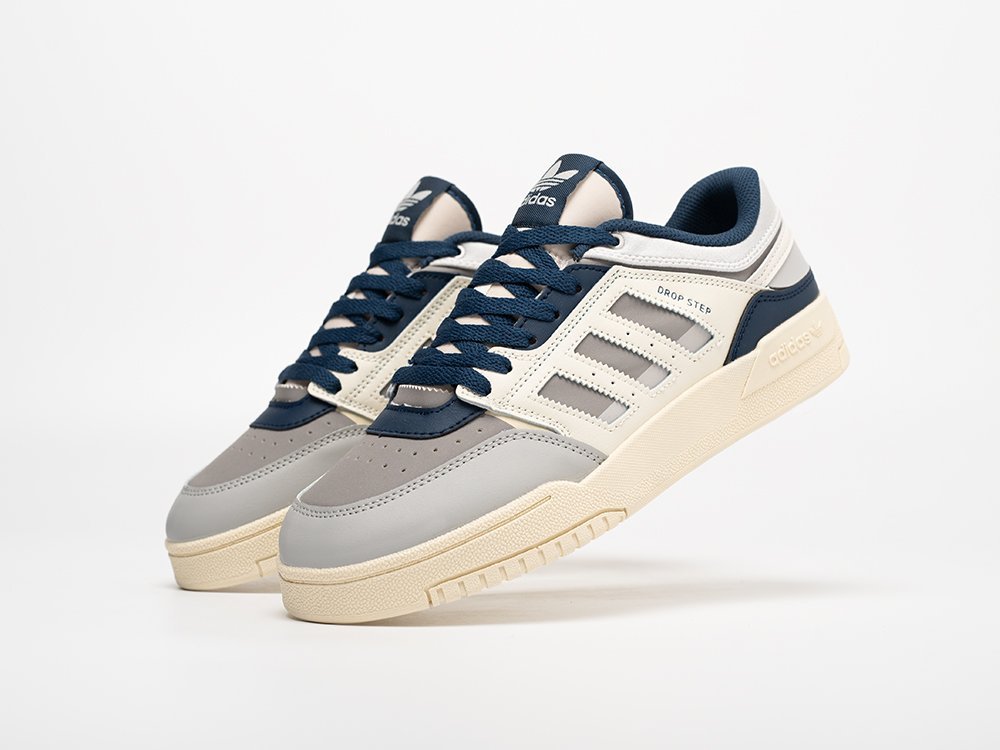 Adidas Drop Step серые кожа мужские (AR31051) - фото 2 Adidas Drop Step серые кожа мужские (AR31051) - фото 2