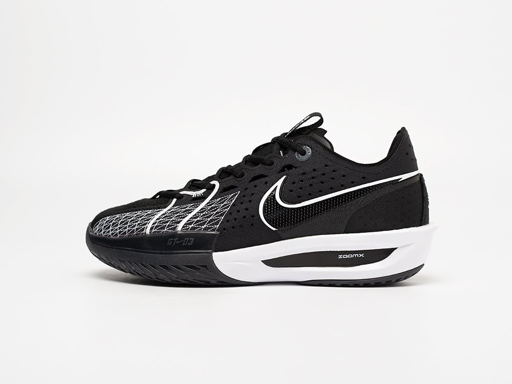 Nike Air Zoom G.T. Cut 3 черные текстиль мужские (AR31054) - фото 1 Nike Air Zoom G.T. Cut 3 черные текстиль мужские (AR31054) - фото 1
