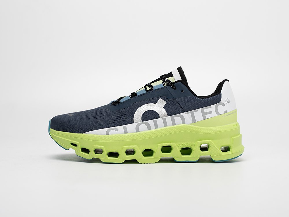 On Cloudmonster WMNS синие текстиль женские (AR31059) - фото 1 On Cloudmonster WMNS синие текстиль женские (AR31059) - фото 1