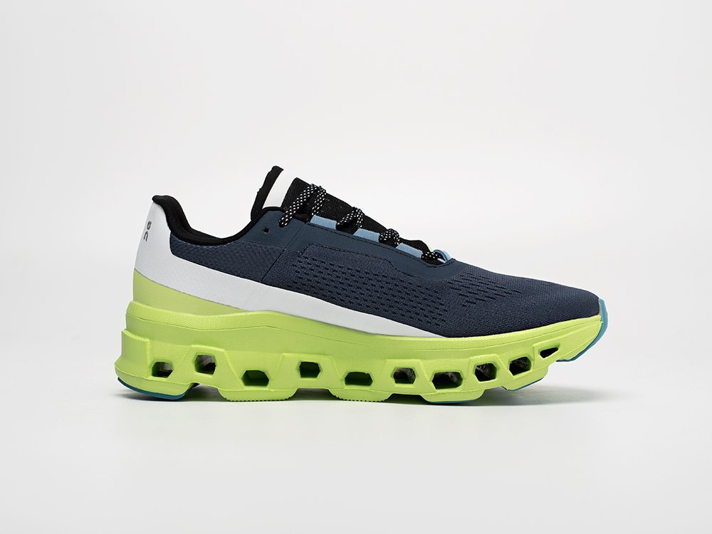 On Cloudmonster WMNS синие текстиль женские (AR31059) - фото 3 On Cloudmonster WMNS синие текстиль женские (AR31059) - фото 3