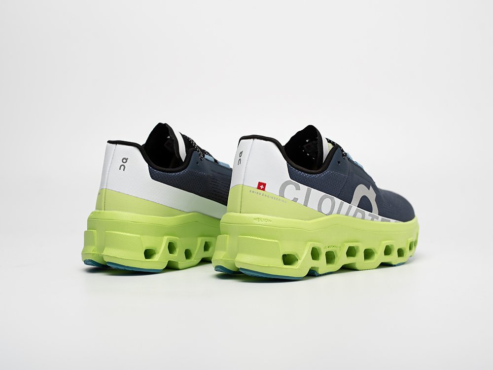 On Cloudmonster WMNS синие текстиль женские (AR31059) - фото 4 On Cloudmonster WMNS синие текстиль женские (AR31059) - фото 4