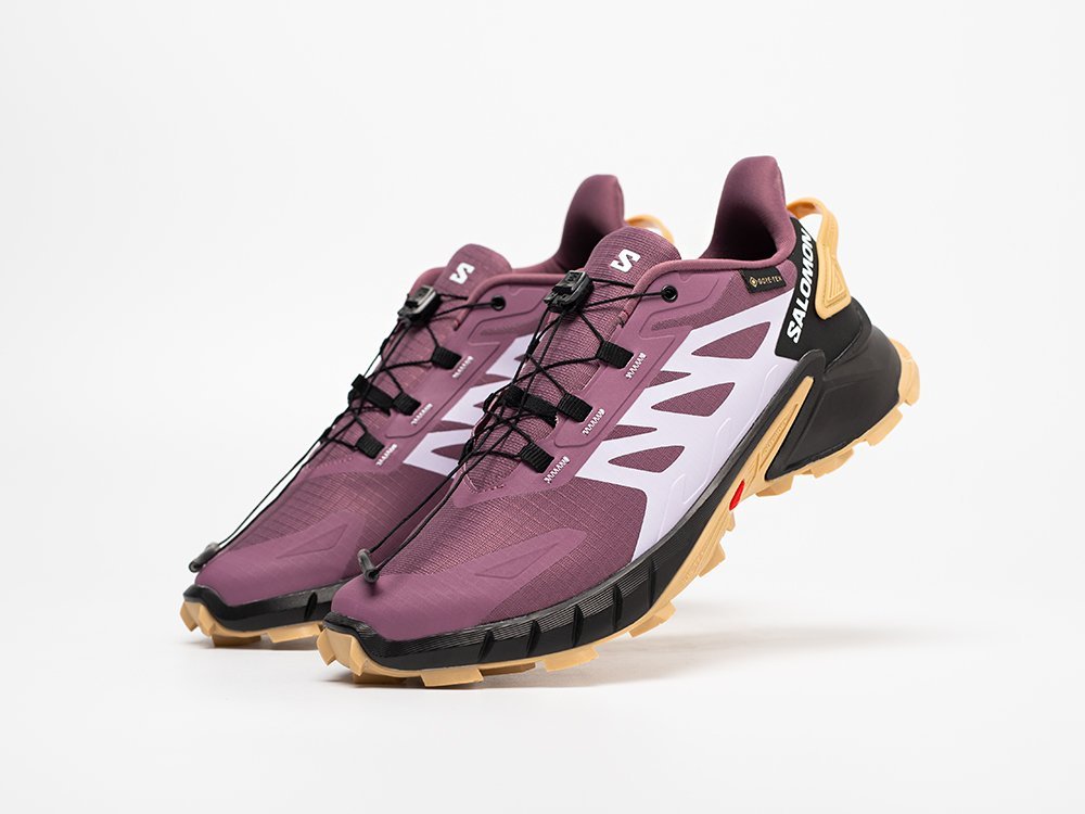 Salomon Supercross 4 GTX фиолетовые текстиль мужские (AR31085) - фото 2 Salomon Supercross 4 GTX фиолетовые текстиль мужские (AR31085) - фото 2