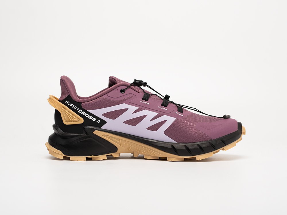 Salomon Supercross 4 GTX фиолетовые текстиль мужские (AR31085) - фото 3 Salomon Supercross 4 GTX фиолетовые текстиль мужские (AR31085) - фото 3