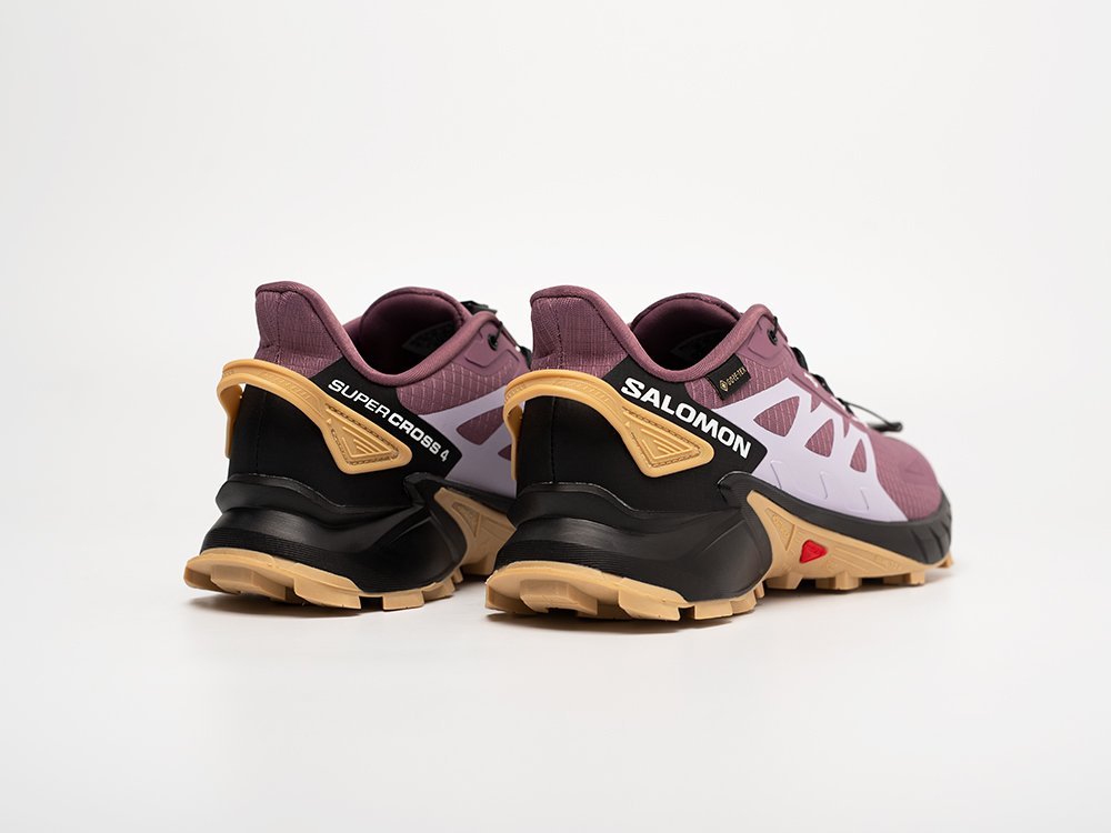 Salomon Supercross 4 GTX фиолетовые текстиль мужские (AR31085) - фото 4 Salomon Supercross 4 GTX фиолетовые текстиль мужские (AR31085) - фото 4