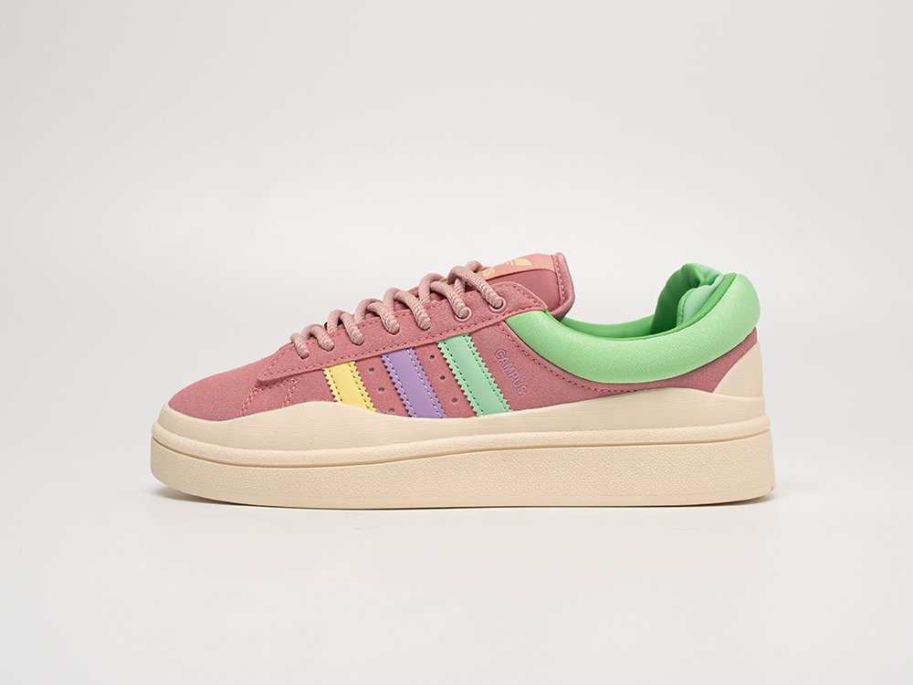 Adidas Bad Bunny x Campus Rainbow WMNS разноцветные замша женские (AR31089) - фото 1 Adidas Bad Bunny x Campus Rainbow WMNS разноцветные замша женские (AR31089) - фото 1