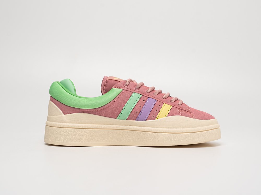 Adidas Bad Bunny x Campus Rainbow WMNS разноцветные замша женские (AR31089) - фото 4 Adidas Bad Bunny x Campus Rainbow WMNS разноцветные замша женские (AR31089) - фото 4