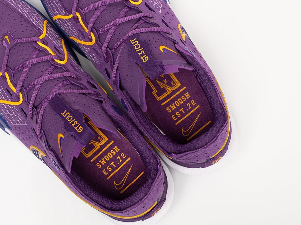 Nike Air Zoom G.T. Cut 3 фиолетовые текстиль мужские (AR31093) - фото 8 Nike Air Zoom G.T. Cut 3 фиолетовые текстиль мужские (AR31093) - фото 8