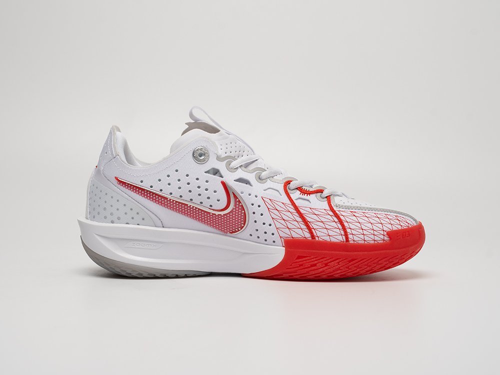 Nike Air Zoom G.T. Cut 3 белые текстиль мужские (AR31103) - фото 3 Nike Air Zoom G.T. Cut 3 белые текстиль мужские (AR31103) - фото 3