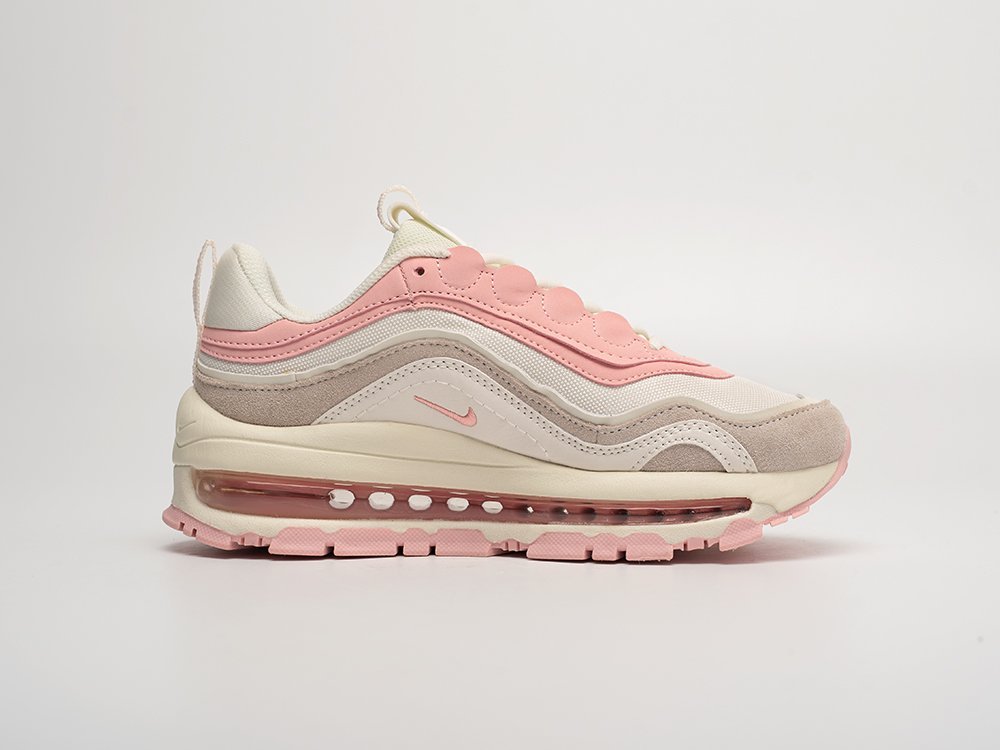 Nike Air Max 97 Futura WMNS белые кожа женские (AR31120) - фото 3 Nike Air Max 97 Futura WMNS белые кожа женские (AR31120) - фото 3