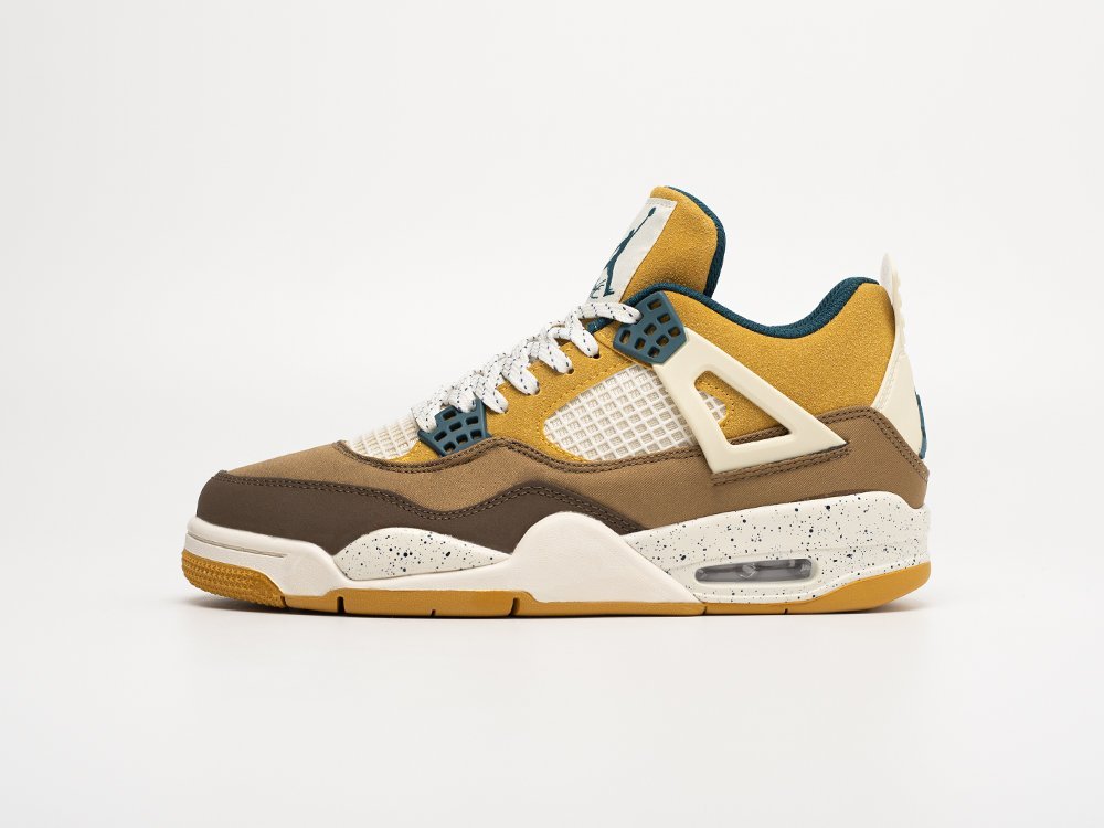 Nike Air Jordan 4 Retro Cacao Wow коричневые замша мужские (AR31126) - фото 1 Nike Air Jordan 4 Retro Cacao Wow коричневые замша мужские (AR31126) - фото 1