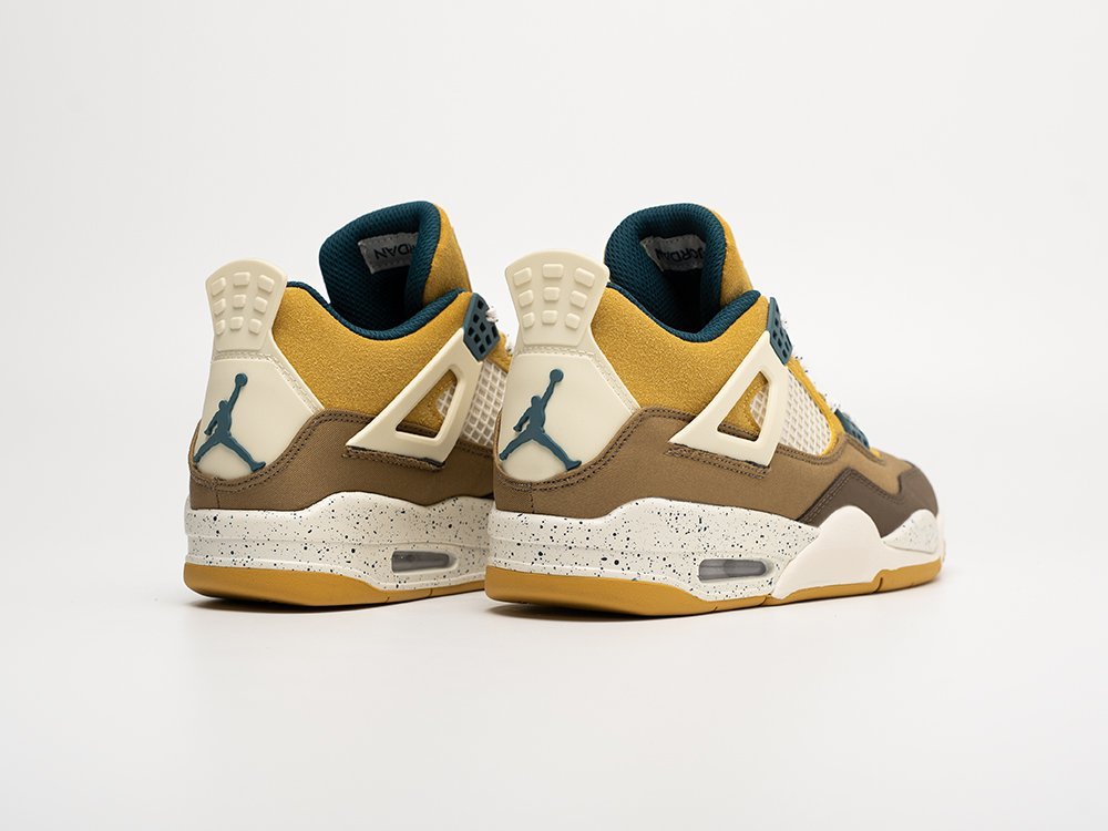 Nike Air Jordan 4 Retro Cacao Wow коричневые замша мужские (AR31126) - фото 4 Nike Air Jordan 4 Retro Cacao Wow коричневые замша мужские (AR31126) - фото 4