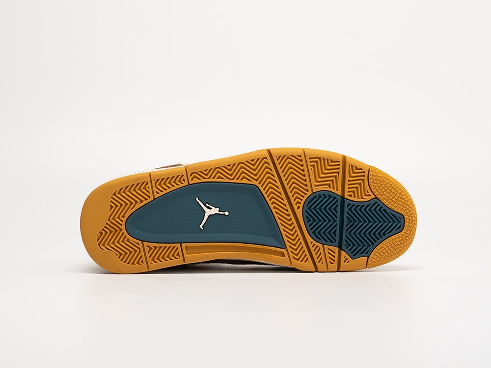 Nike Air Jordan 4 Retro Cacao Wow коричневые замша мужские (AR31126) - фото 5