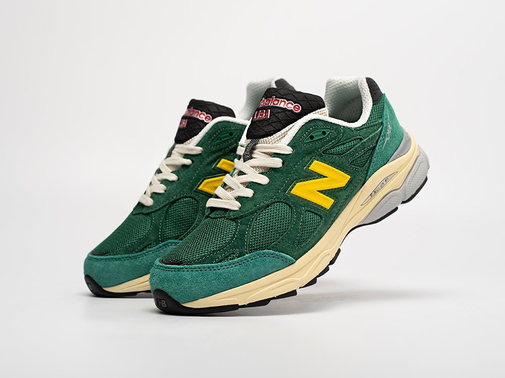 New Balance 990v3 зеленые замша мужские (AR31137) - фото 2 New Balance 990v3 зеленые замша мужские (AR31137) - фото 2