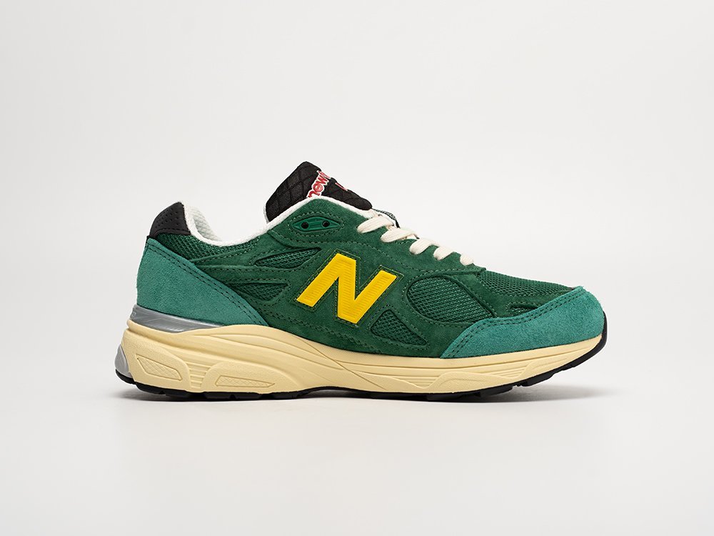 New Balance 990v3 зеленые замша мужские (AR31137) - фото 3 New Balance 990v3 зеленые замша мужские (AR31137) - фото 3