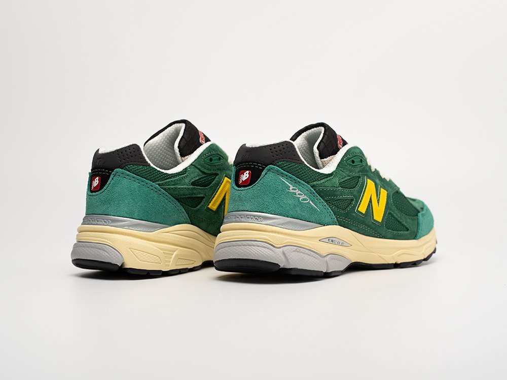 New Balance 990v3 зеленые замша мужские (AR31137) - фото 4 New Balance 990v3 зеленые замша мужские (AR31137) - фото 4