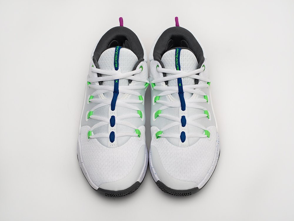 Nike Hyperdunk X Low белые текстиль мужские (AR31142) - фото 6