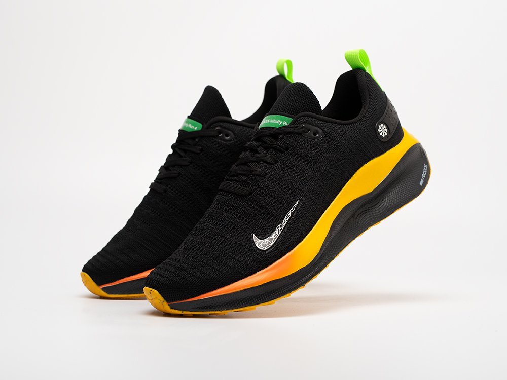 Nike ReactX Infinity Run 4 No Finish Line черные текстиль мужские (AR31293) - фото 2