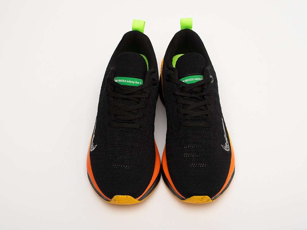 Nike ReactX Infinity Run 4 No Finish Line черные текстиль мужские (AR31293) - фото 6