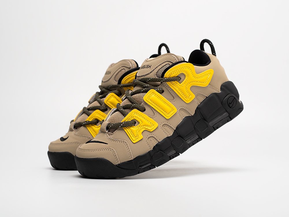 Nike AMBUSH x Air More Uptempo Limestone бежевые кожа мужские (AR31304) - фото 2 Nike AMBUSH x Air More Uptempo Limestone бежевые кожа мужские (AR31304) - фото 2