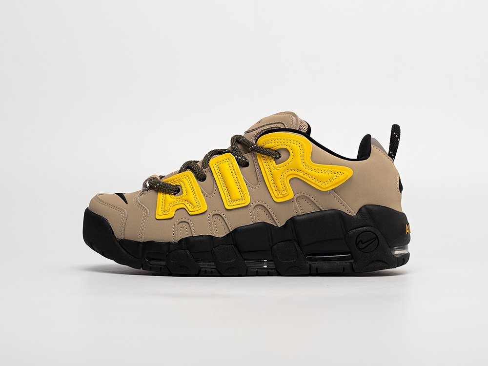 Nike AMBUSH x Air More Uptempo Limestone бежевые кожа мужские (AR31304) - фото 1