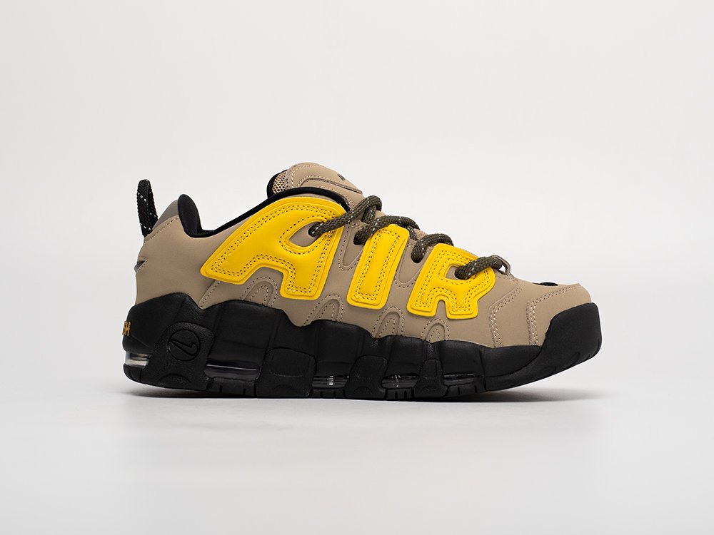 Nike AMBUSH x Air More Uptempo Limestone бежевые кожа мужские (AR31304) - фото 3