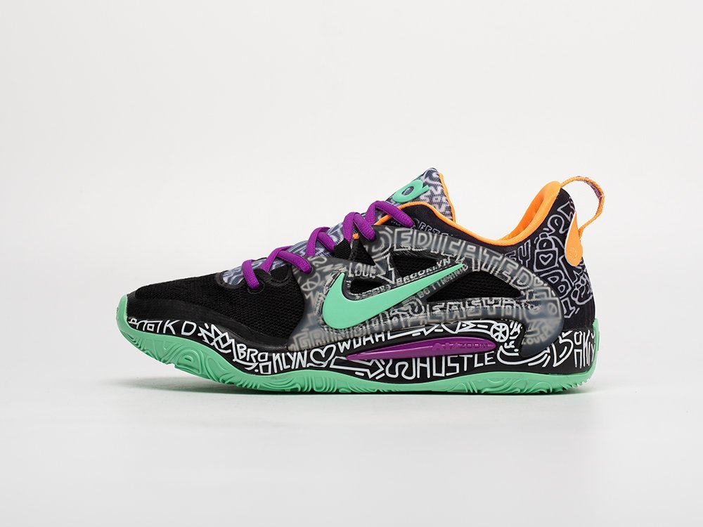 Nike Timothy Goodman x KD 15 EP Brooklyn Courts черные текстиль мужские (AR31305) - фото 1