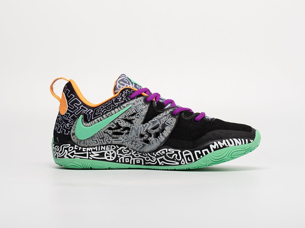 Nike Timothy Goodman x KD 15 EP Brooklyn Courts черные текстиль мужские (AR31305) - фото 3