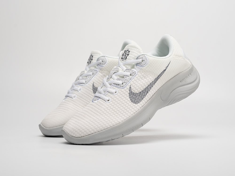Nike Flex Experience Run 11 белые текстиль мужские (AR31315) - фото 2 Nike Flex Experience Run 11 белые текстиль мужские (AR31315) - фото 2