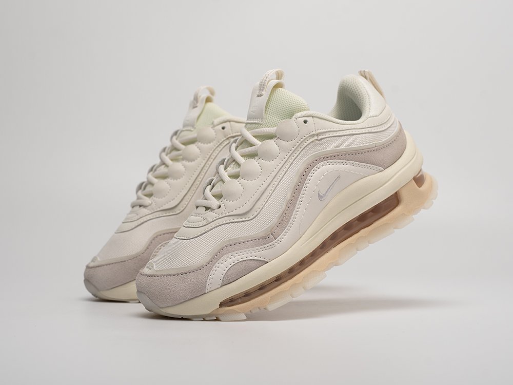 Nike Air Max 97 Futura Cream WMNS бежевые кожа женские (AR31316) - фото 2 Nike Air Max 97 Futura Cream WMNS бежевые кожа женские (AR31316) - фото 2