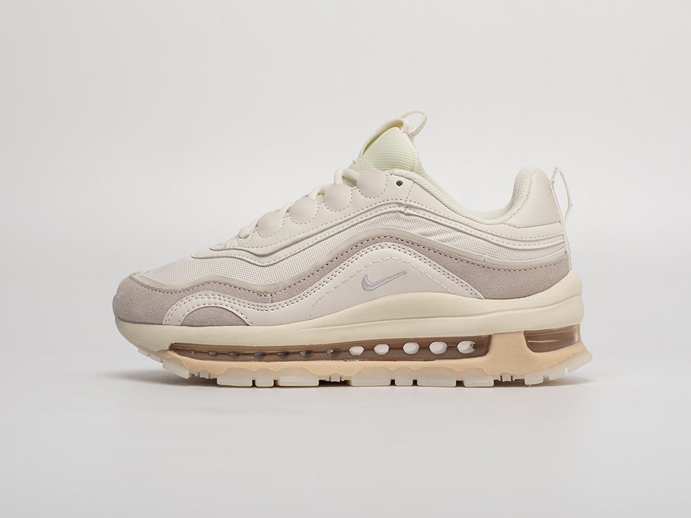 Nike Air Max 97 Futura Cream WMNS бежевые кожа женские (AR31316) - фото 1