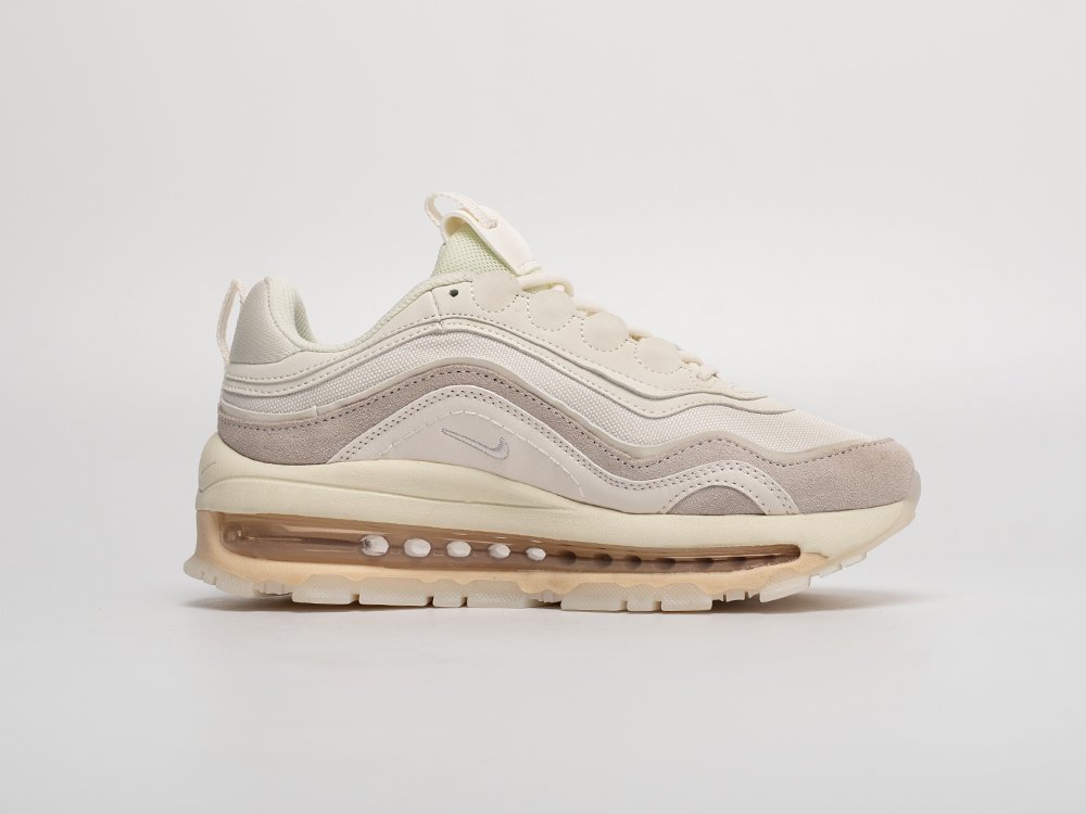 Nike Air Max 97 Futura Cream WMNS бежевые кожа женские (AR31316) - фото 3