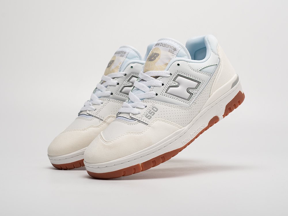 New Balance 550 белые кожа мужские (AR31321) - фото 2