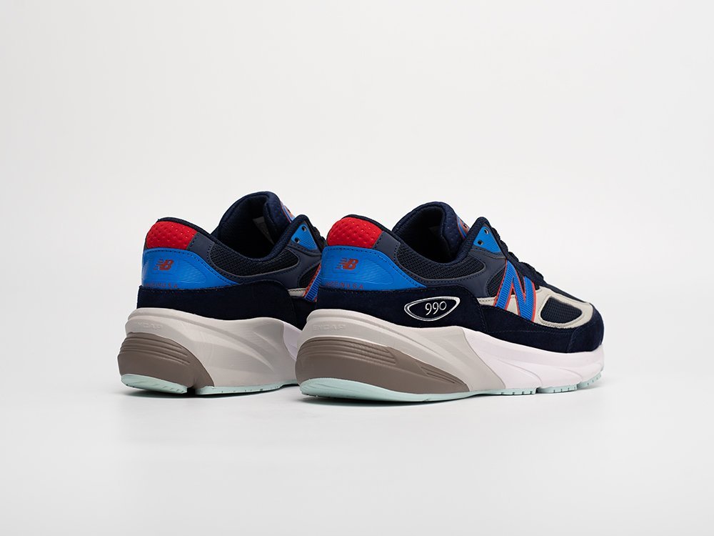 New Balance Kith x Madison Square Garden x 990v6 Made in USA New York Rangers синие замша мужские (AR31323) - фото 4 New Balance Kith x Madison Square Garden x 990v6 Made in USA New York Rangers синие замша мужские (AR31323) - фото 4