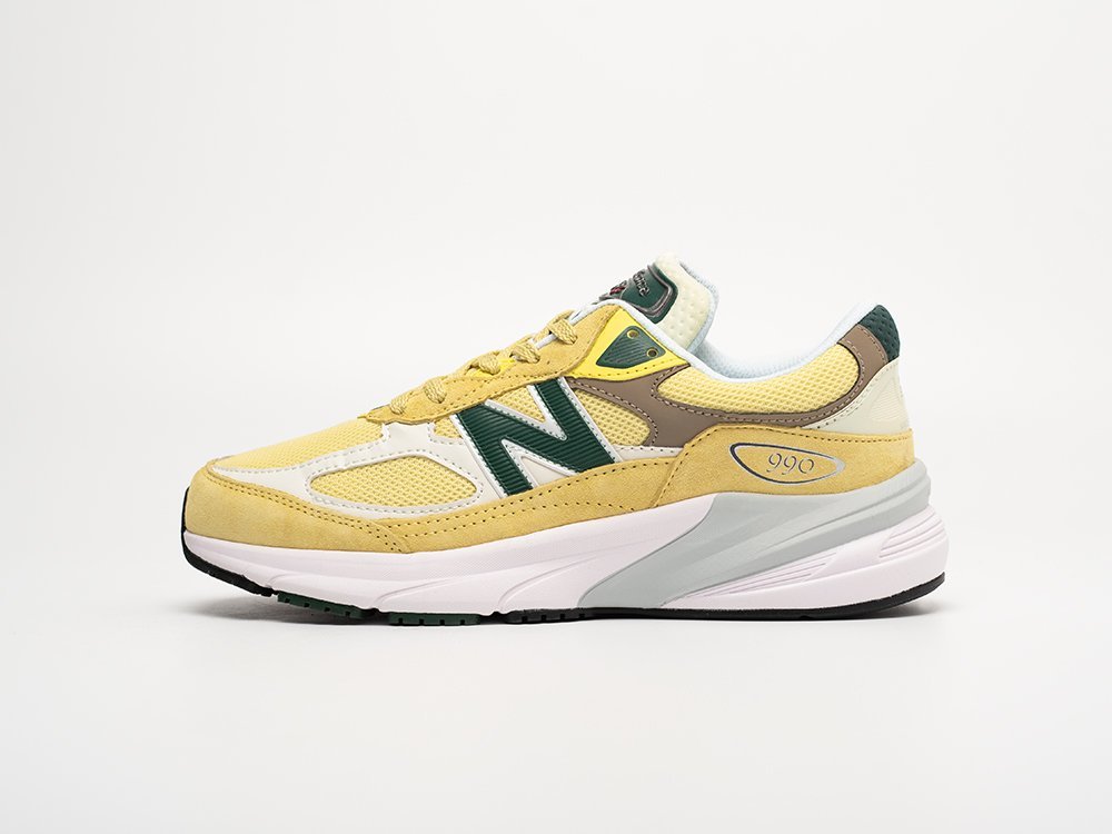 New Balance 990v6 Made in USA Sulphur бежевые замша мужские (AR31325) - фото 1 New Balance 990v6 Made in USA Sulphur бежевые замша мужские (AR31325) - фото 1