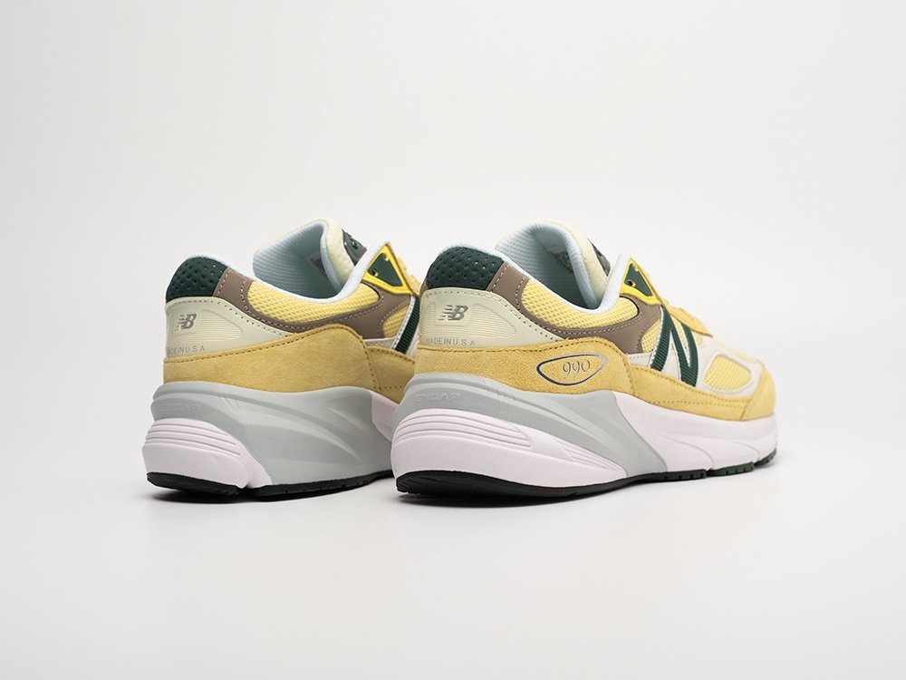 New Balance 990v6 Made in USA Sulphur бежевые замша мужские (AR31325) - фото 4 New Balance 990v6 Made in USA Sulphur бежевые замша мужские (AR31325) - фото 4