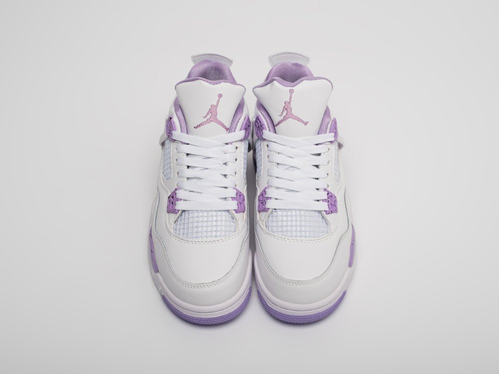 Nike Air Jordan 4 Retro WMNS белые кожа женские (AR31332) - фото 6 Nike Air Jordan 4 Retro WMNS белые кожа женские (AR31332) - фото 6