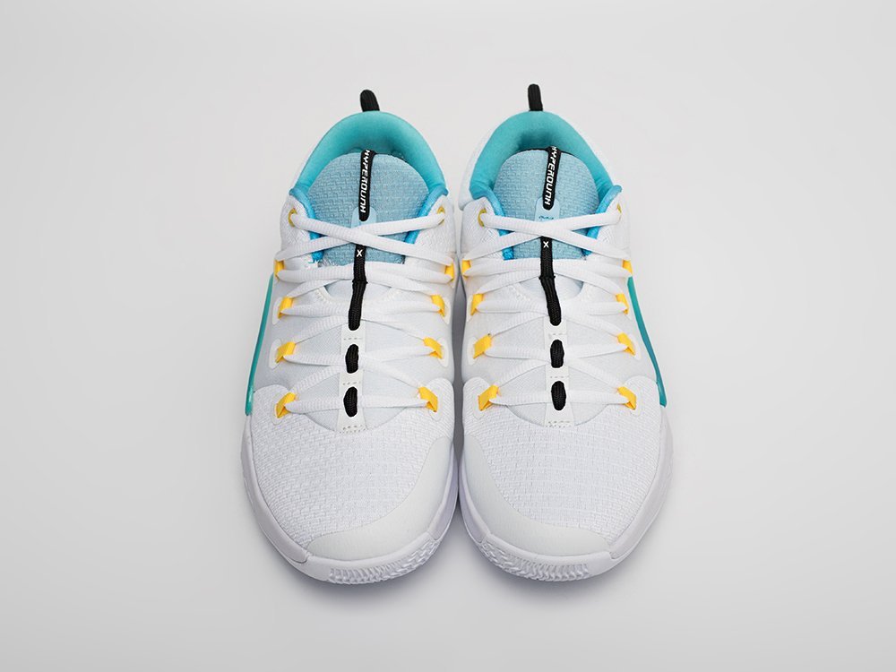 Nike Hyperdunk X Low White Teal Gradient белые текстиль мужские (AR31334) - фото 6 Nike Hyperdunk X Low White Teal Gradient белые текстиль мужские (AR31334) - фото 6