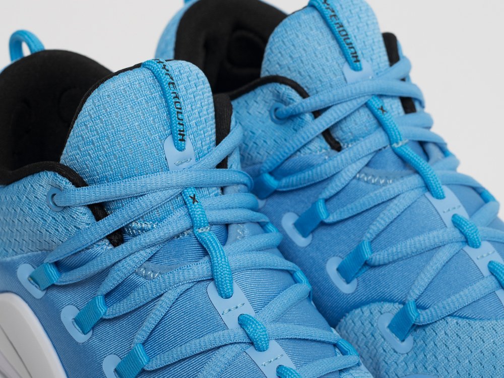 Nike Hyperdunk X Low голубые текстиль мужские (AR31335) - фото 7