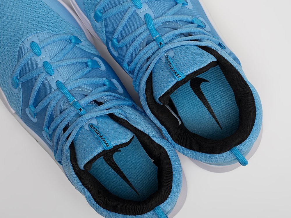 Nike Hyperdunk X Low голубые текстиль мужские (AR31335) - фото 8