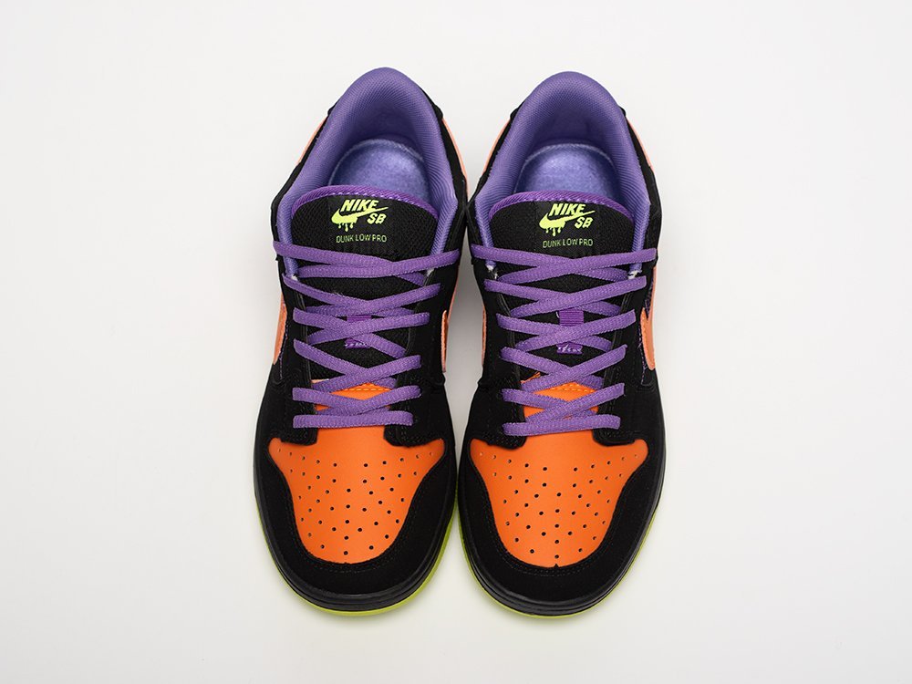 Nike SB Dunk Low Night of Mischief Halloween черные замша мужские (AR31345) - фото 6 Nike SB Dunk Low Night of Mischief Halloween черные замша мужские (AR31345) - фото 6