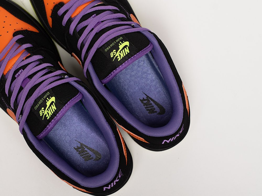 Nike SB Dunk Low Night of Mischief Halloween черные замша мужские (AR31345) - фото 8 Nike SB Dunk Low Night of Mischief Halloween черные замша мужские (AR31345) - фото 8