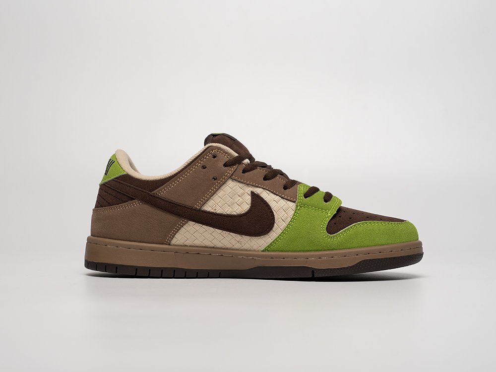 Nike Kickshawaii x SB Dunk Low Aloha коричневые замша мужские (AR31346) - фото 3 Nike Kickshawaii x SB Dunk Low Aloha коричневые замша мужские (AR31346) - фото 3