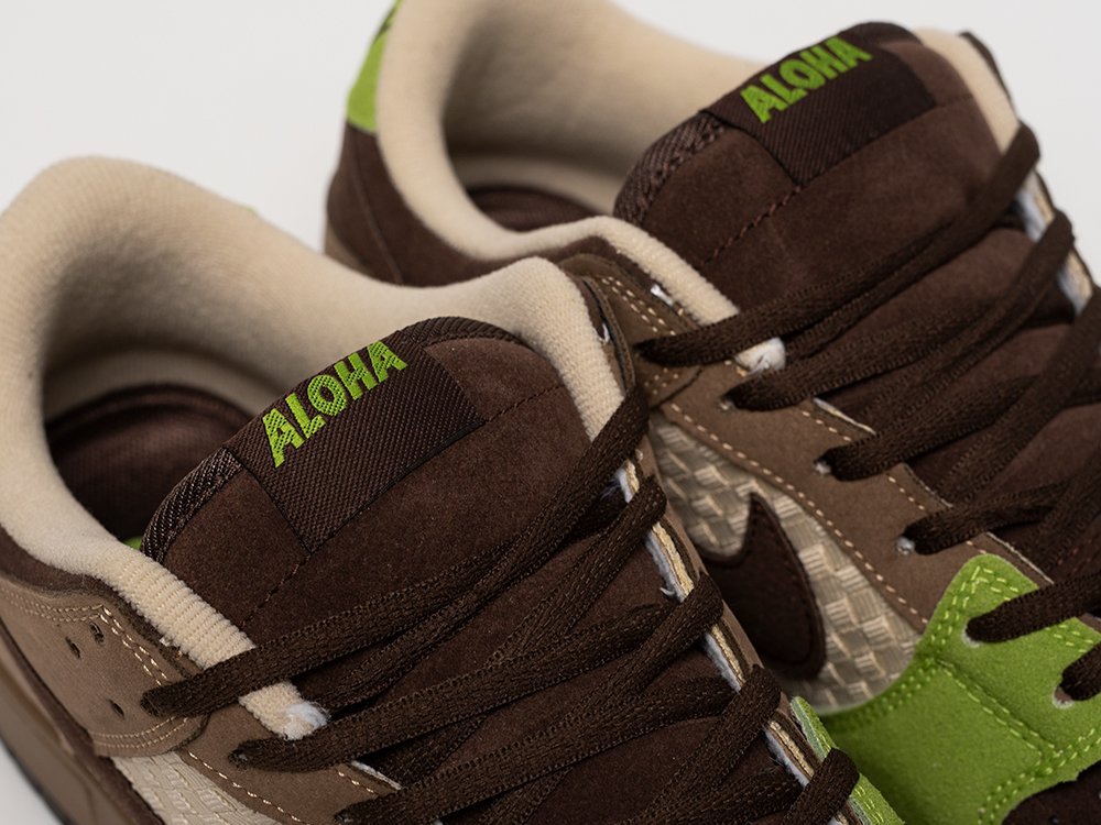 Nike Kickshawaii x SB Dunk Low Aloha коричневые замша мужские (AR31346) - фото 7 Nike Kickshawaii x SB Dunk Low Aloha коричневые замша мужские (AR31346) - фото 7