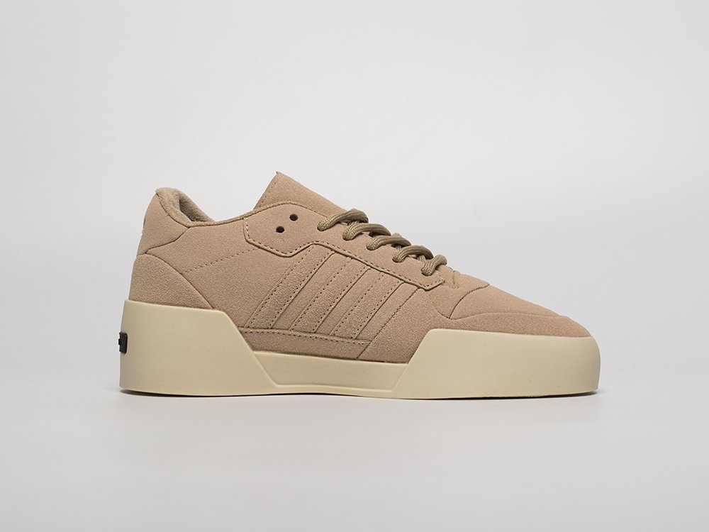 Adidas Fear of God x Forum 86 Lo коричневые замша женские (AR31353) - фото 9