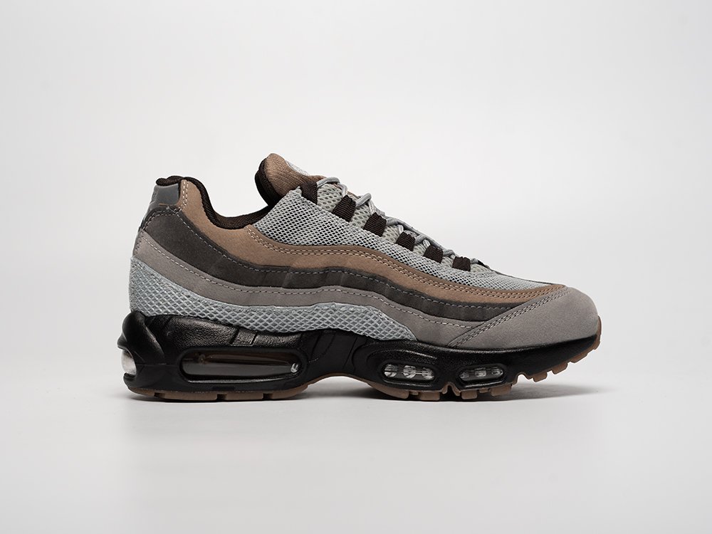 Nike Air Max 95 серые текстиль мужские (AR31358) - фото 3